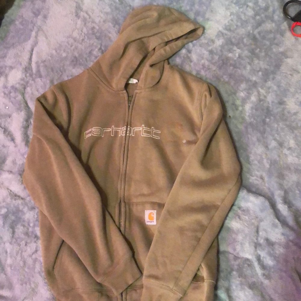 Carhartt zip up hoodie